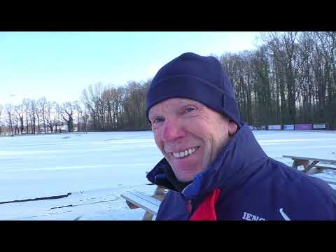 De eerste filmpjes van deze mooie schaatsdag